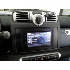 Support téléphone d'origine façade autoradio SMART 453 fortwo système R &GO  état neuf compatible Renault Clio 4/twingo 3 - Équipement auto