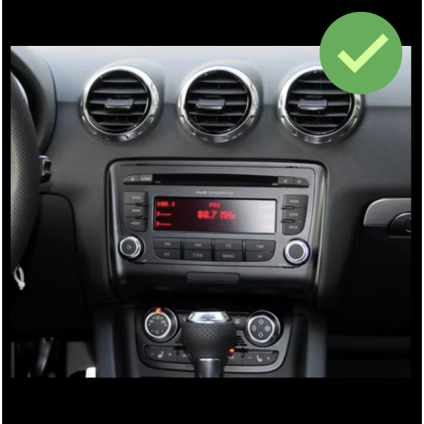 Kit 9 pouces Audi TT (8j)